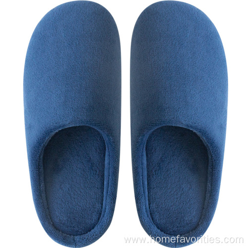 Winter Indoor Coral Fleece Thick Bottom Cotton Shoes